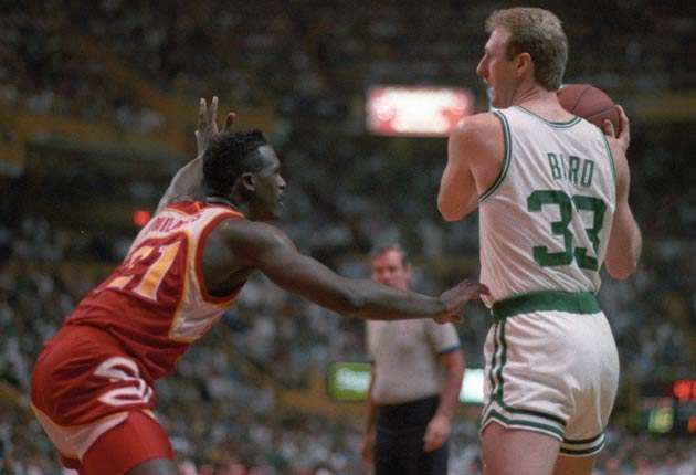 larry bird pump fakes